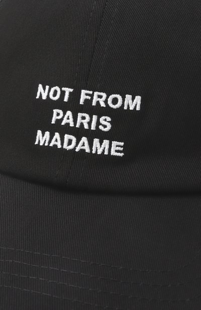 Хлопковая бейсболка DROLE DE MONSIEUR, арт. PERM-CP151-C0138-BL, фото 4