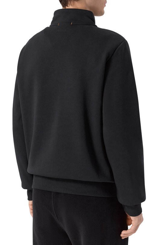 Хлопковый джемпер Parajumpers 25WMPMFLEY20 Чёрный  25WMPMFLEY20 Фото 4