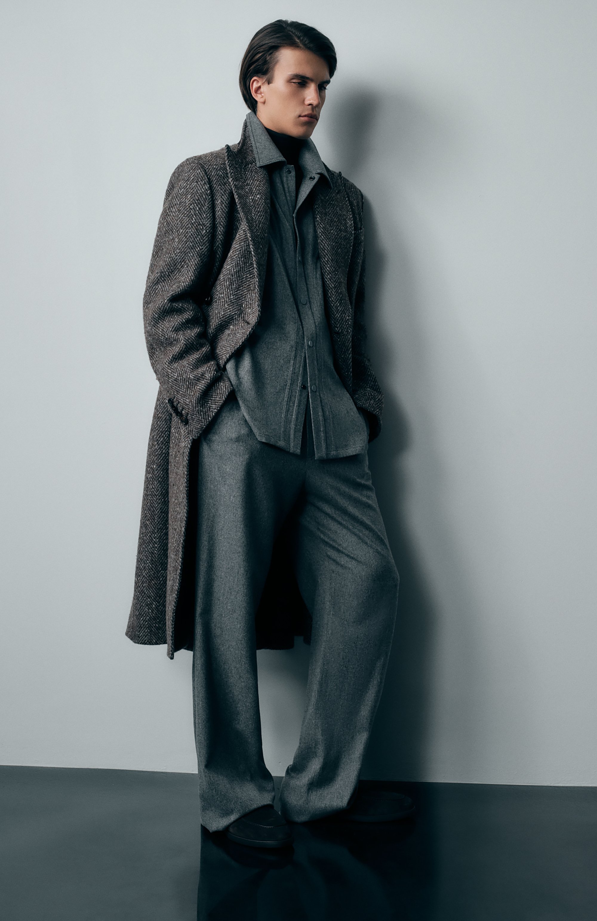 Шерстяное пальто DOLCE & GABBANA, арт. G038ZT/FC2FD, фото 6