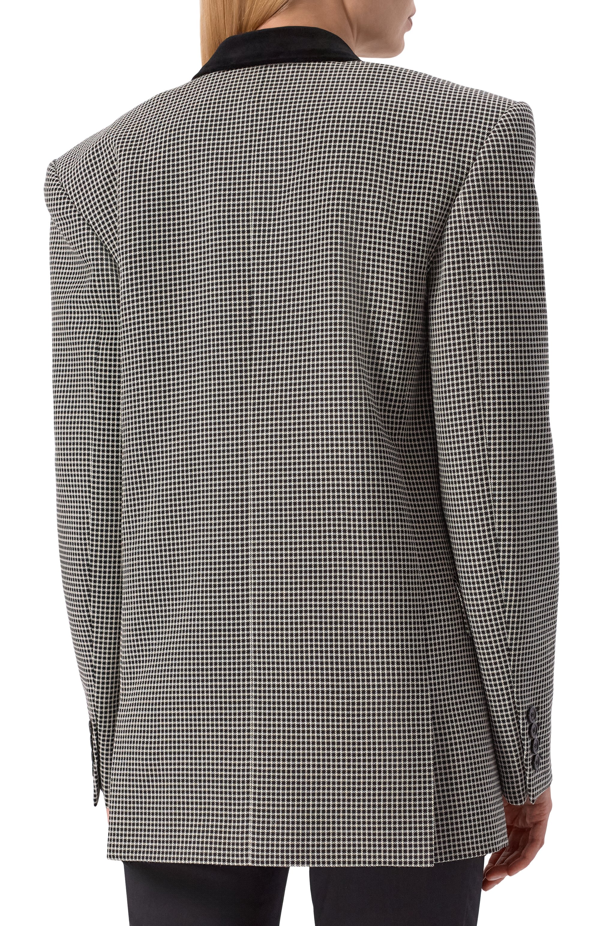 Шерстяной жакет SAINT LAURENT, арт. 766163/Y7E60, фото 4