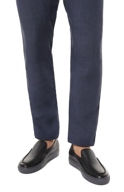 Кожаные лоферы DOUCAL'S, арт. DU2986ERICUZ215L, фото 3