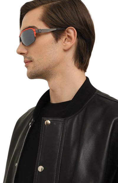 Солнцезащитные очки IC! BERLIN, арт. IB-RUNWAY BLACK-NE0N M00NLIGHT-MIRR0RED-P0LARIZED, фото 2