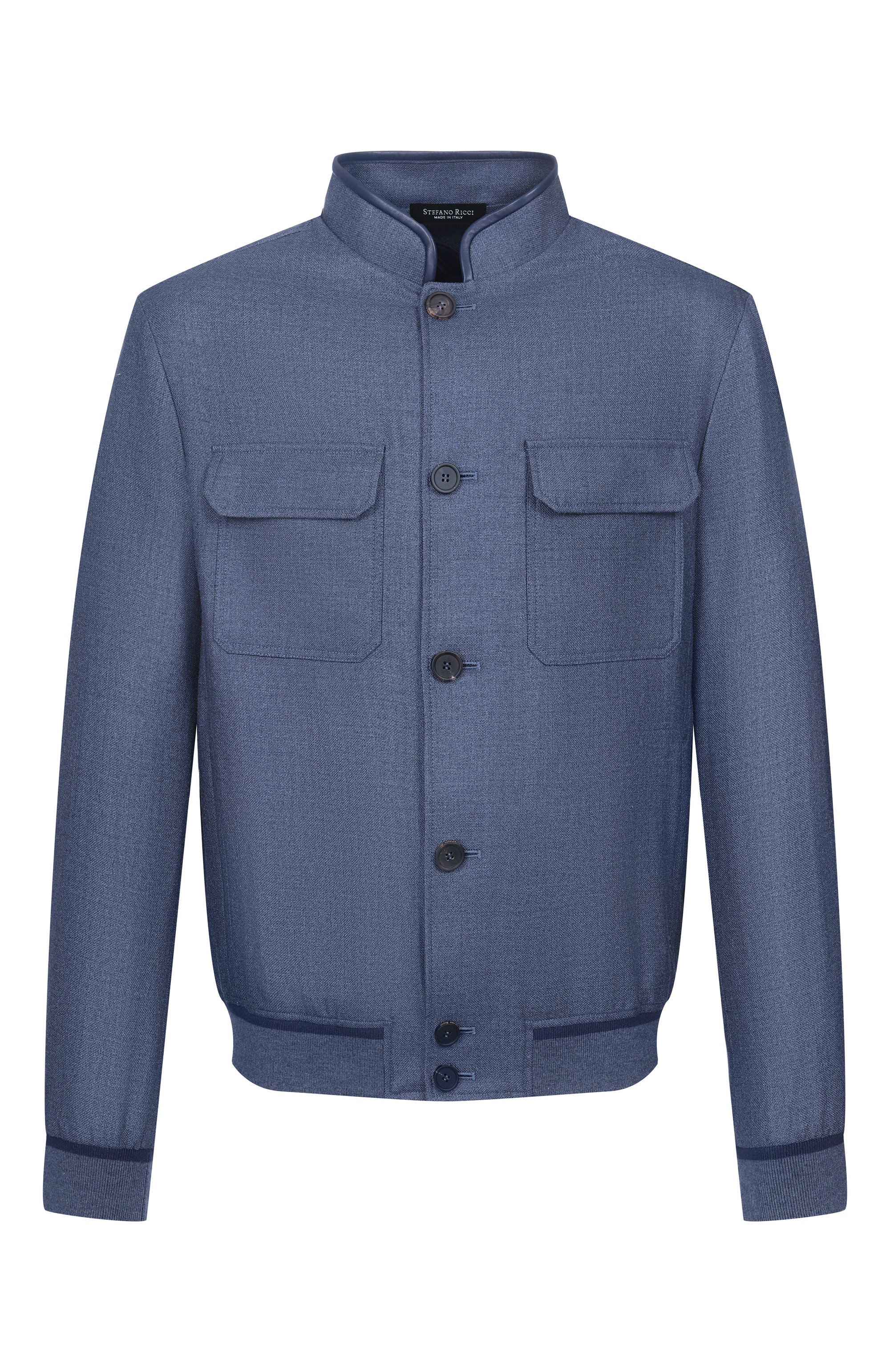 Бомбер из шелка и шерсти STEFANO RICCI, арт. M7J6100110/KL003U, фото 1