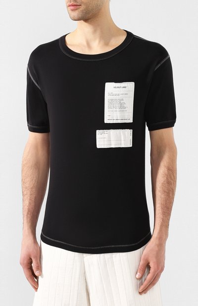 Хлопковая футболка HELMUT LANG, арт. K01DM503, фото 3