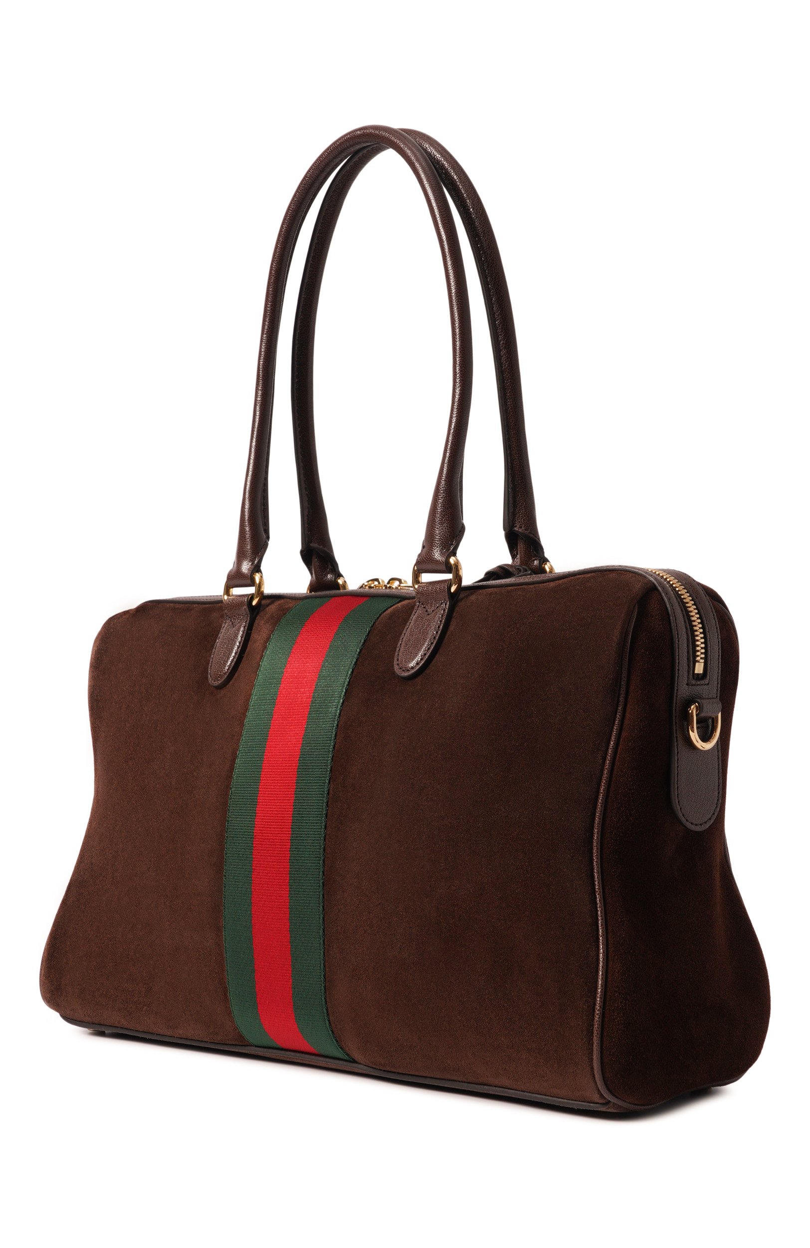 Сумка borsetto large GUCCI темно-коричневого цвета по цене 498000 руб., арт. 866734/AAGIR, фото 4 Сумка borsetto large GUCCI, арт. 866734/AAGIR, фото 4