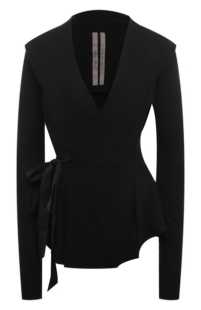 Женский жакет из шерсти и вискозы RICK OWENS, арт. RP02D3707/JR