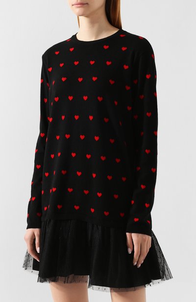 Платье REDVALENTINO черного цвета по цене 38900 руб., арт. SR3KDA57/4F5, фото 3 Платье REDVALENTINO, арт. SR3KDA57/4F5, фото 3