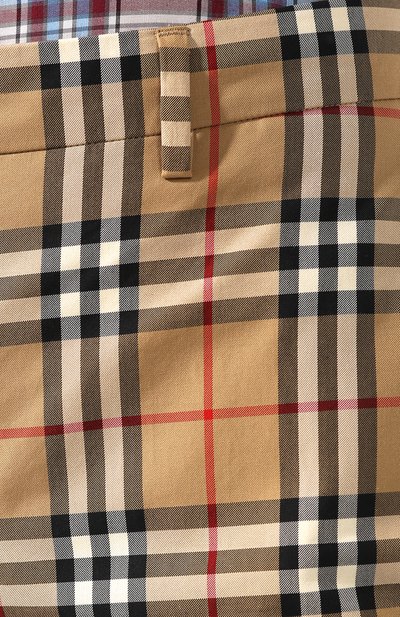 Хлопковые брюки BURBERRY бежевого цвета по цене 81750 руб., арт. 8016903, фото 5 Хлопковые брюки BURBERRY, арт. 8016903, фото 5
