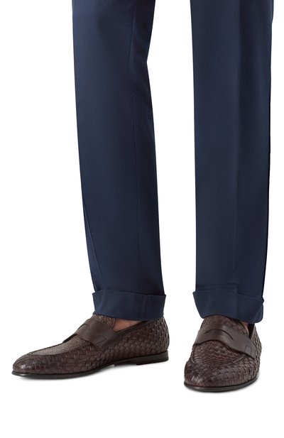 Кожаные пенни-лоферы BARRETT, арт. 231U040.1/INT.PASAD0 8 MM, фото 3