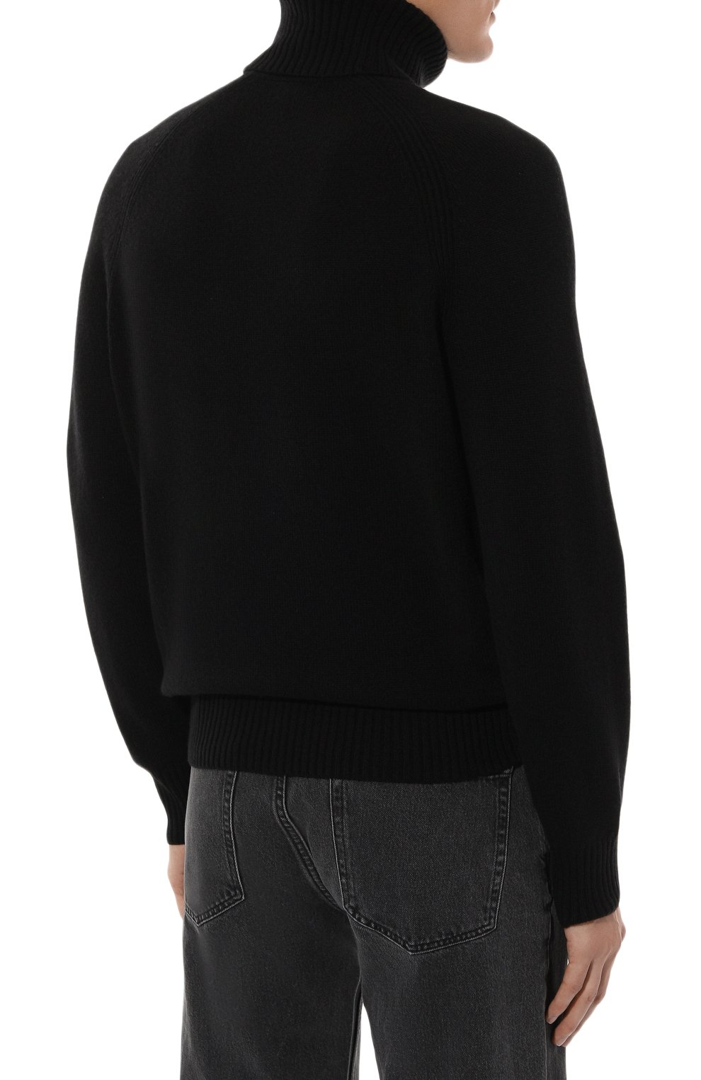 Кашемировая водолазка BOSS черного цвета по цене 55200 руб., арт. 50526837, фото 4 Кашемировая водолазка BOSS, арт. 50526837, фото 4