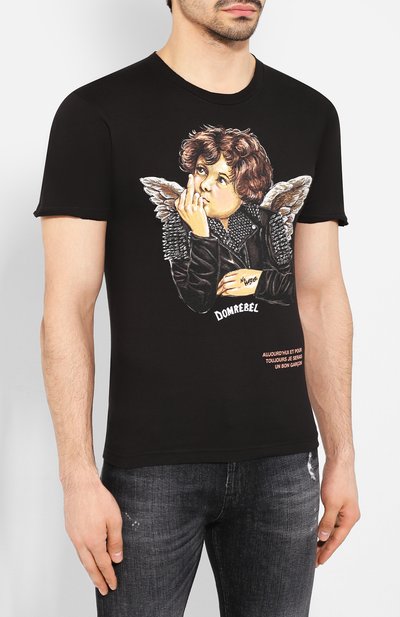 Хлопковая футболка DOMREBEL, арт. REBEL/REGULAR T-SHIRT, фото 3