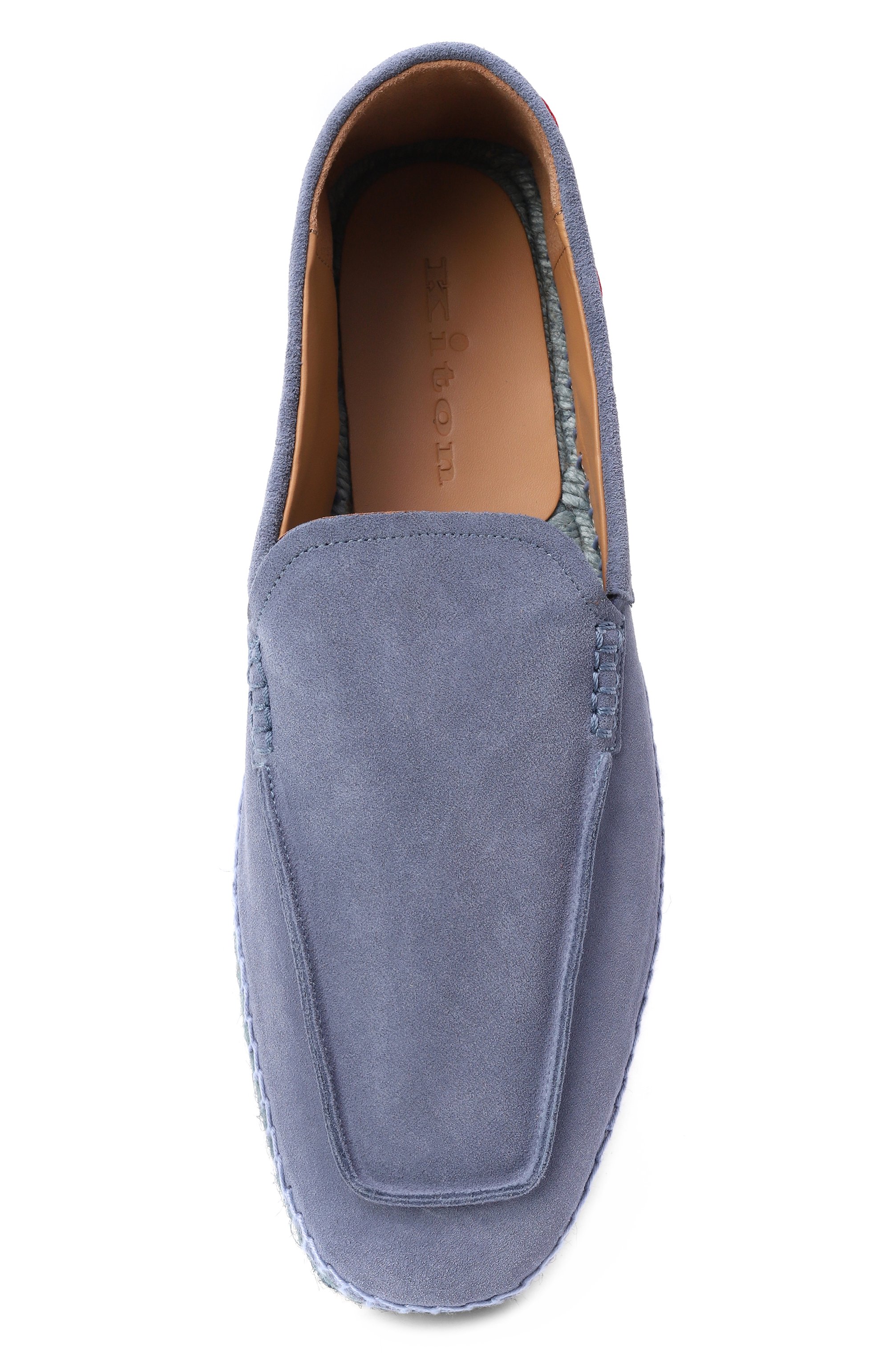 Замшевые эспадрильи KITON, арт. USSA296N0140204, фото 6