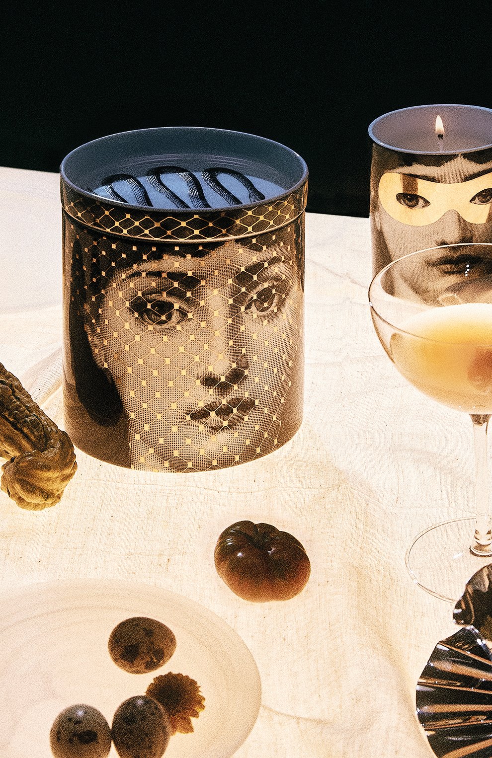 Ароматическая свеча se poi tema e variazioni FORNASETTI, арт. FPSMTV1Z-FP, фото 5