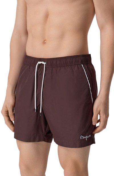 Плавки-шорты BOGNER темно-коричневого цвета по цене 15600 руб., арт. 18479657, фото 2 Плавки-шорты BOGNER, арт. 18479657, фото 2