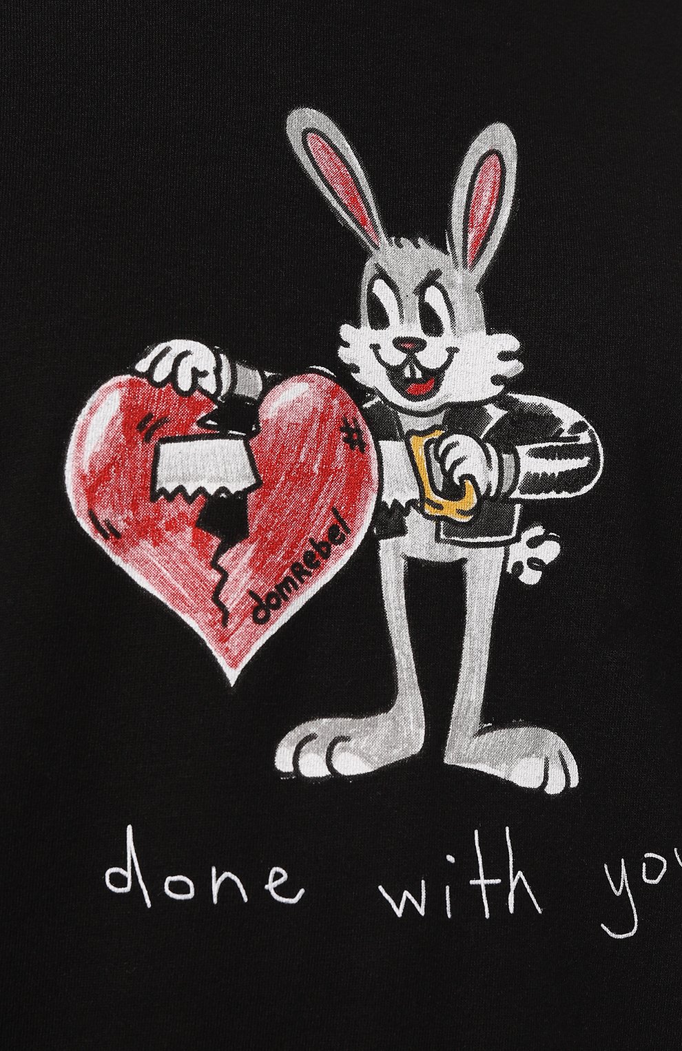 Хлопковая футболка DOMREBEL, арт. MBREAKUP/T-SHIRT, фото 5