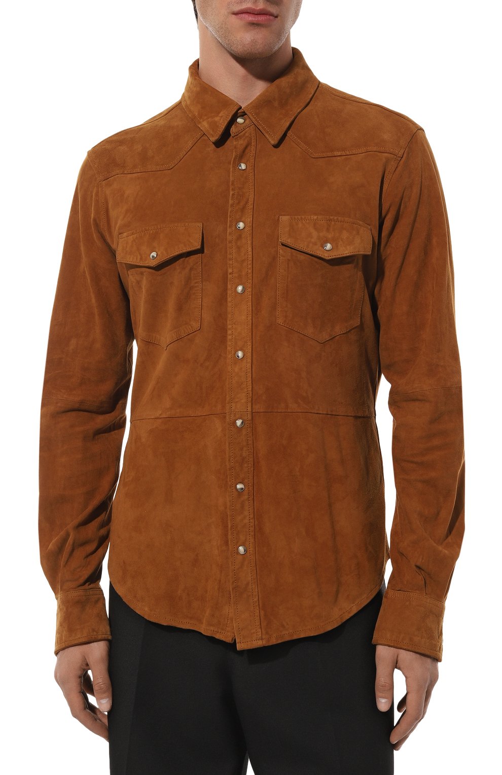 Замшевая рубашка L.B.M. 1911, арт. 2985/39000, фото 3