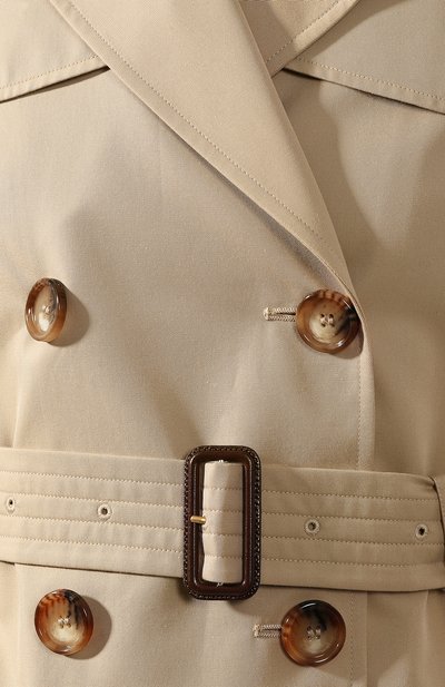 Хлопковый тренч BURBERRY, арт. 8016826, фото 5