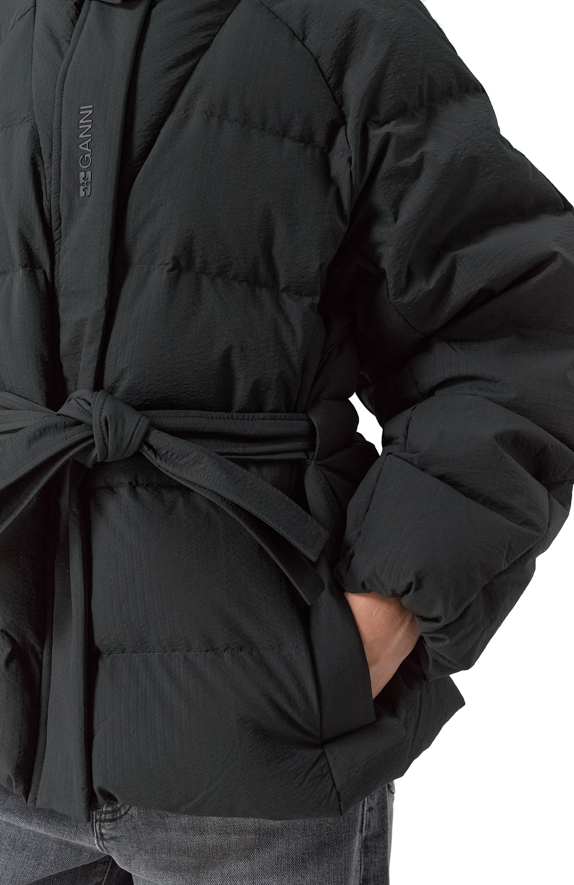 Пуховик GANNI, арт. F9496/6824, фото 5