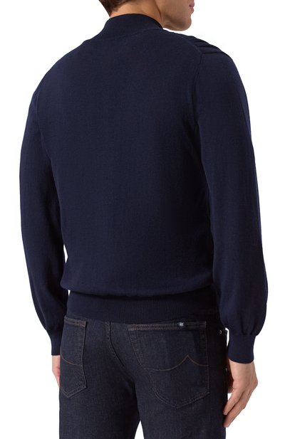 Шерстяной кардиган CORNELIANI, арт. 26M560-2625195, фото 4