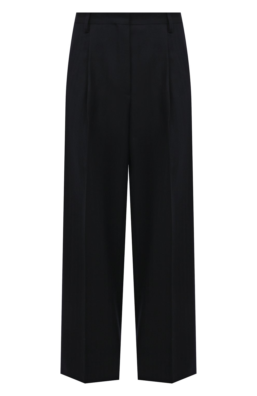 Шерстяные брюки DRIES VAN NOTEN черного цвета по цене 85200 руб., арт. 222-010971-5217, фото 1 Шерстяные брюки DRIES VAN NOTEN, арт. 222-010971-5217, фото 1