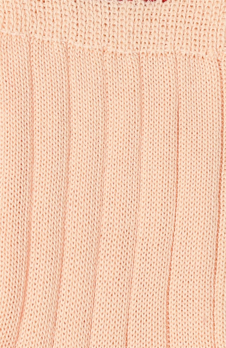 Детские хлопковые носки GUCCI светло-розового цвета, арт. 623811 3K012 | Фото 2 (Нос: Не проставлено; Материал: Хлопок, Текстиль; Материал сплава: Проставлено; Мальчики Кросс-КТ: Носки)
