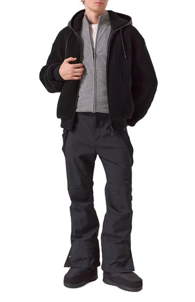 Бомбер из кашемира и шелка MVST черного цвета по цене 456500 руб., арт. TXECK-ES4390/LC1637, фото 2 Бомбер из кашемира и шелка MVST, арт. TXECK-ES4390/LC1637, фото 2