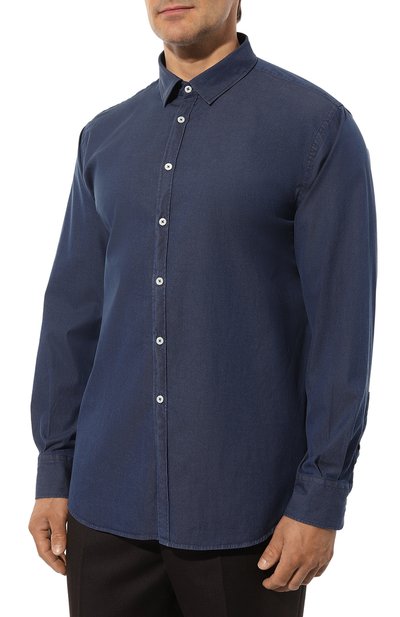 Хлопковая рубашка CANALI, арт. L777/GL00952/3XL-6XL, фото 3