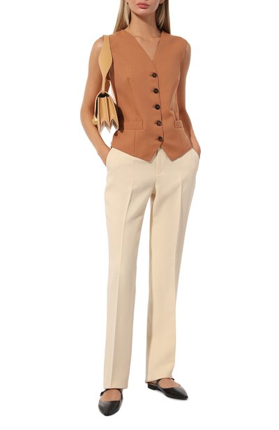 Брюки из шелка и шерсти GUCCI, арт. 627880 ZAD88, фото 2