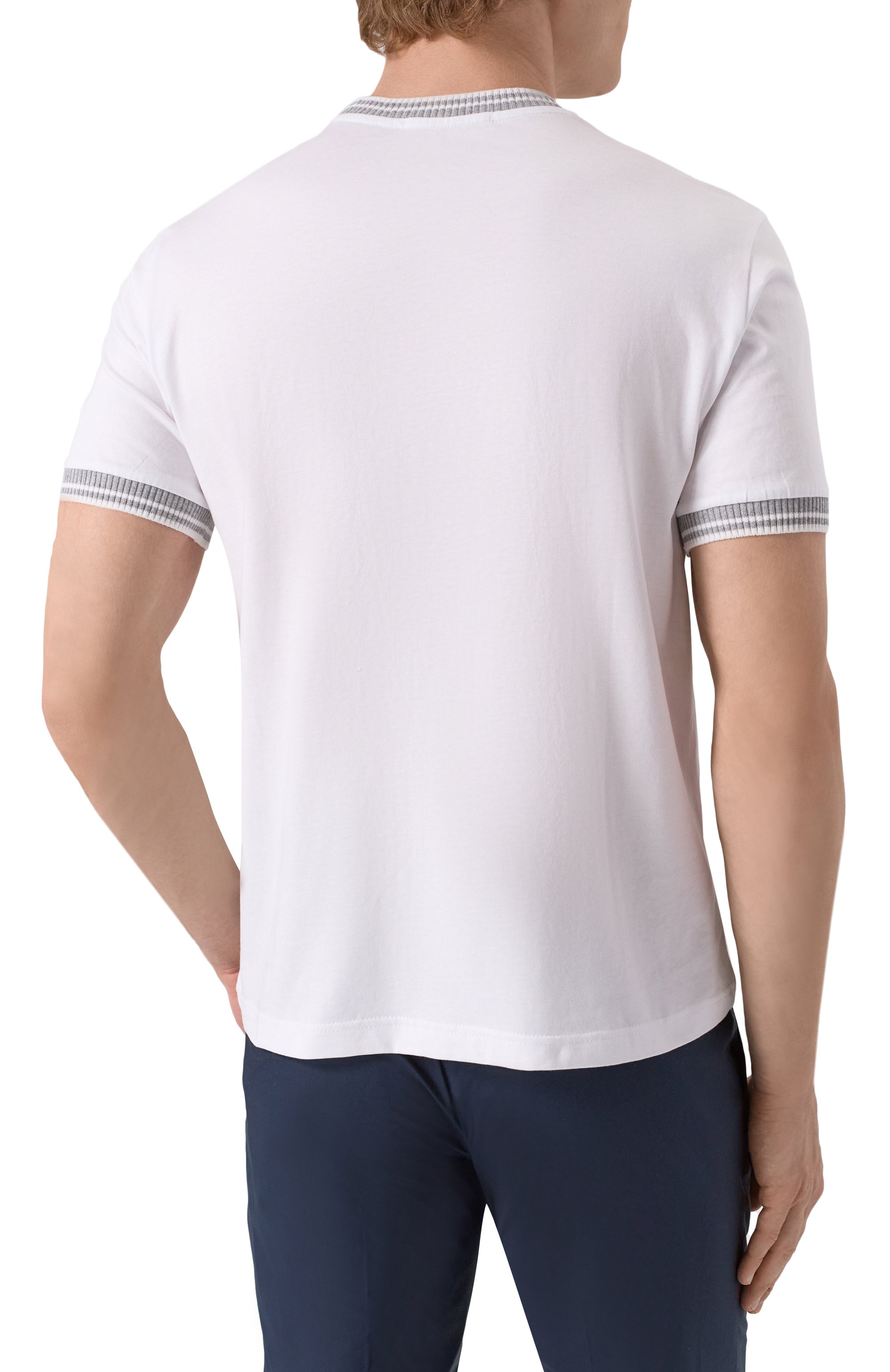 Хлопковая футболка L.B.M. 1911, арт. 6407/59093, фото 4