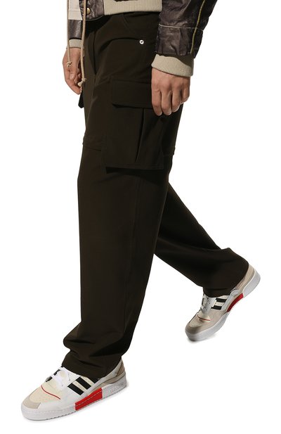 Кожаные кеды forum exhibit low ADIDAS ORIGINALS, арт. GZ0937, фото 3