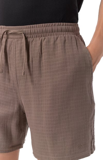 Хлопковые шорты BOSS, арт. 50540134, фото 5