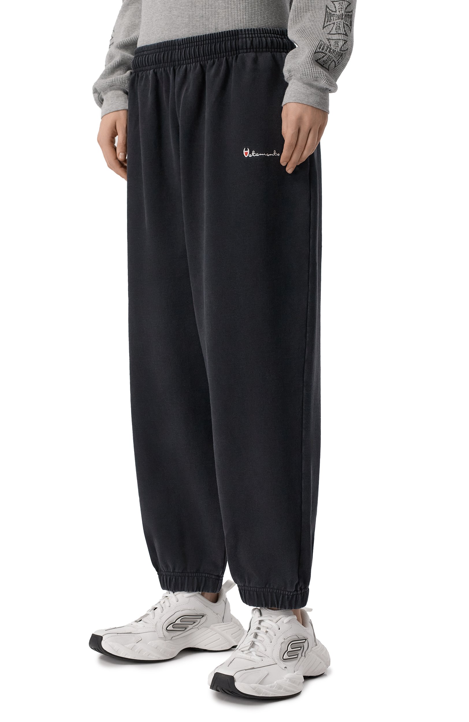 Хлопковые джоггеры vetements x champion VETEMENTS, арт. MH27SP228B, фото 3