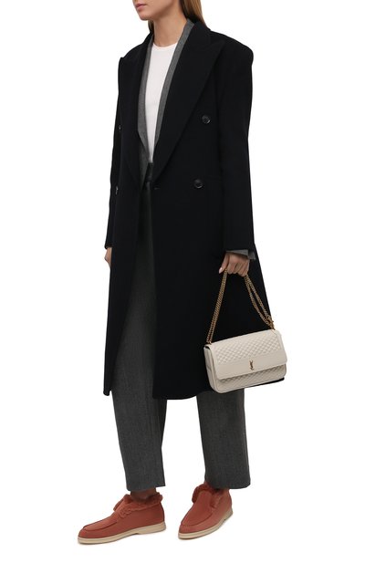 Замшевые ботинки open walk LORO PIANA, арт. FAG3602, фото 2