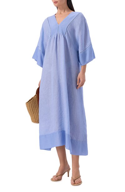 Льняное платье 120% LINO, арт. 33ALIW4PL9/000G451, фото 2