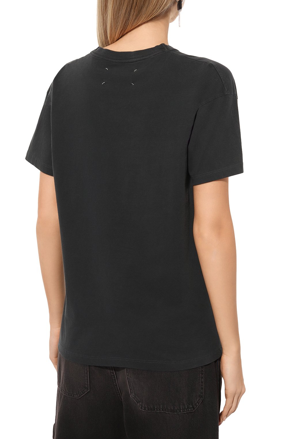 Хлопковая футболка MAISON MARGIELA, арт. S51GC0533/S20079, фото 4