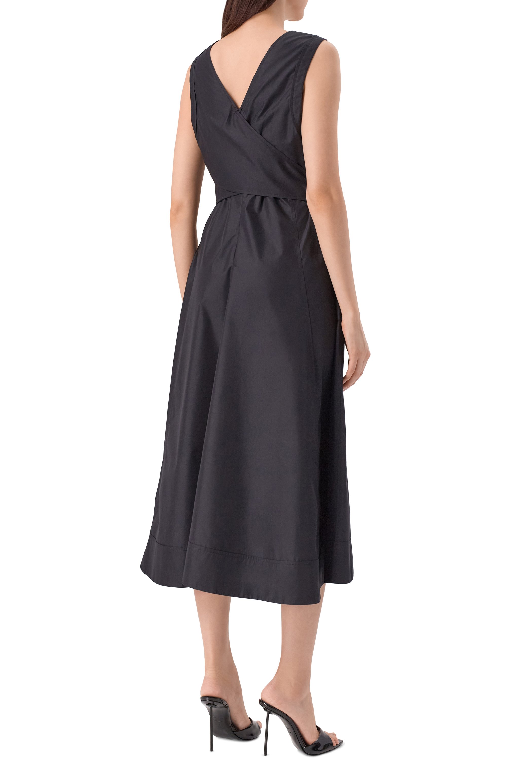 Хлопковое платье 3.1 PHILLIP LIM черного цвета по цене 92600 руб., арт. S251-9877LCE, фото 4 Хлопковое платье 3.1 PHILLIP LIM, арт. S251-9877LCE, фото 4