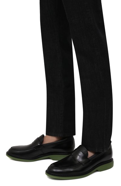 Кожаные пенни-лоферы HOGAN, арт. HXM5760DU50QFY, фото 3