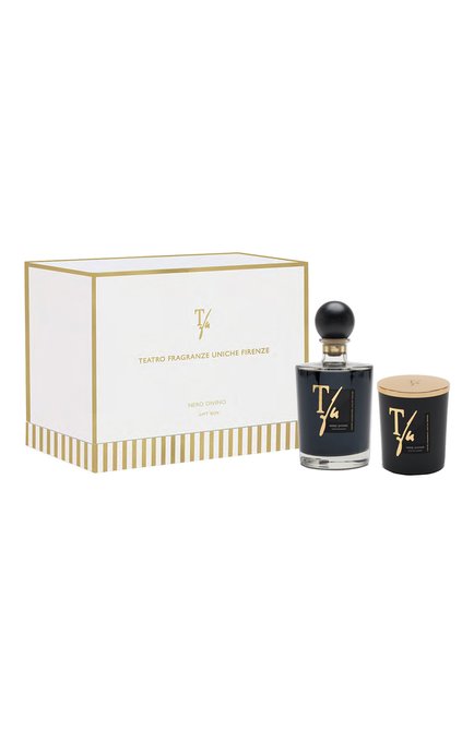 Подарочный набор nero divino luxury collection sinfonia (250ml+180g) TEATRO бесцветного цвета, арт. SINF-NDTFU.23 | Фото 1 (Региональные ограничения белый список (Axapta Mercury): Не проставлено; Нос: Не проставлено; Ограничения доставки: flammable, fragile-2)