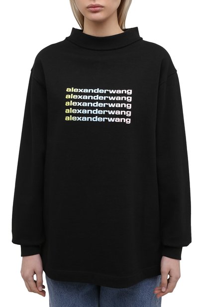 Хлопковый свитшот ALEXANDER WANG, арт. UCC1211018, фото 3