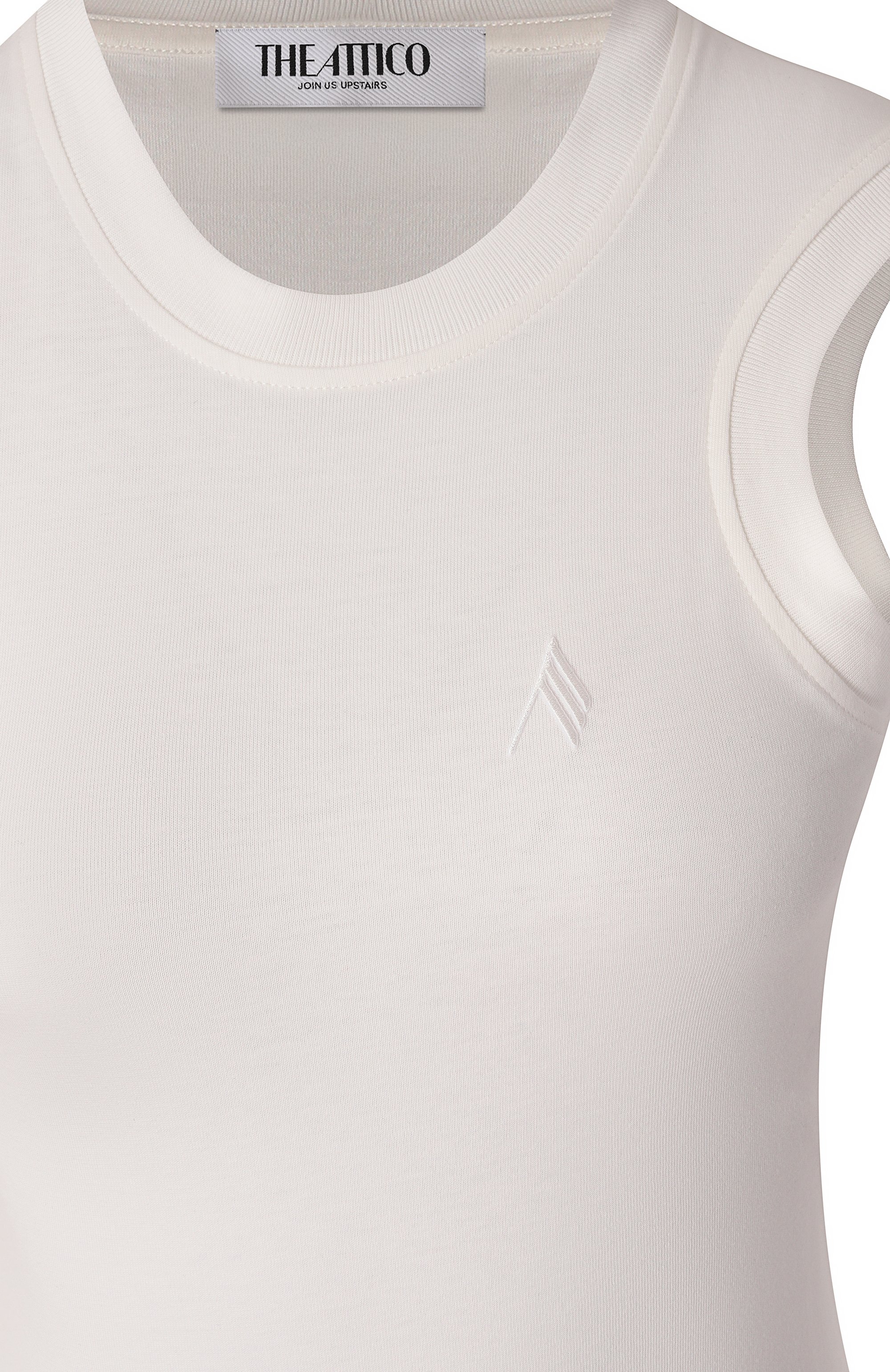 Хлопковая майка THE ATTICO, арт. 250WCN00003/JJJ025AA, фото 6