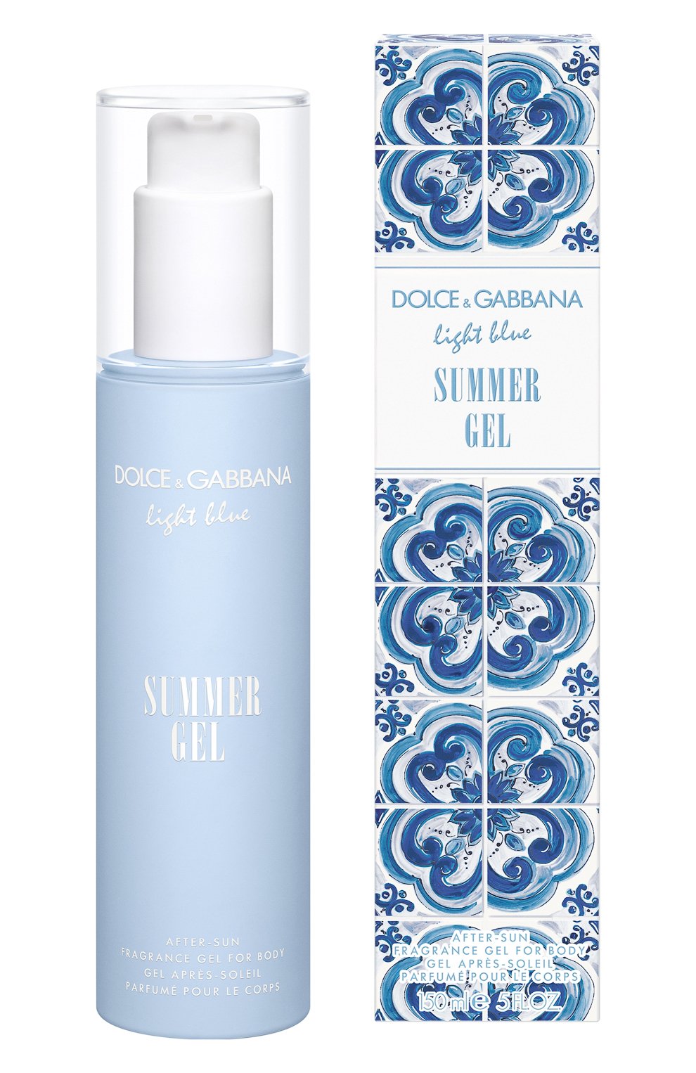Парфюмированный гель после загара light blue summer gel (150ml) DOLCE & GABBANA, арт. 3110450DG, фото 2