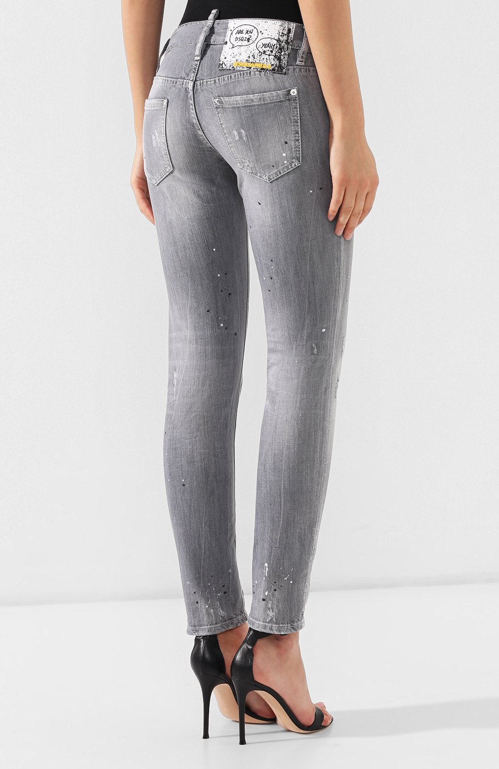 Джинсы с потертостями DSQUARED2, арт. S72LB0170/S30260, фото 4