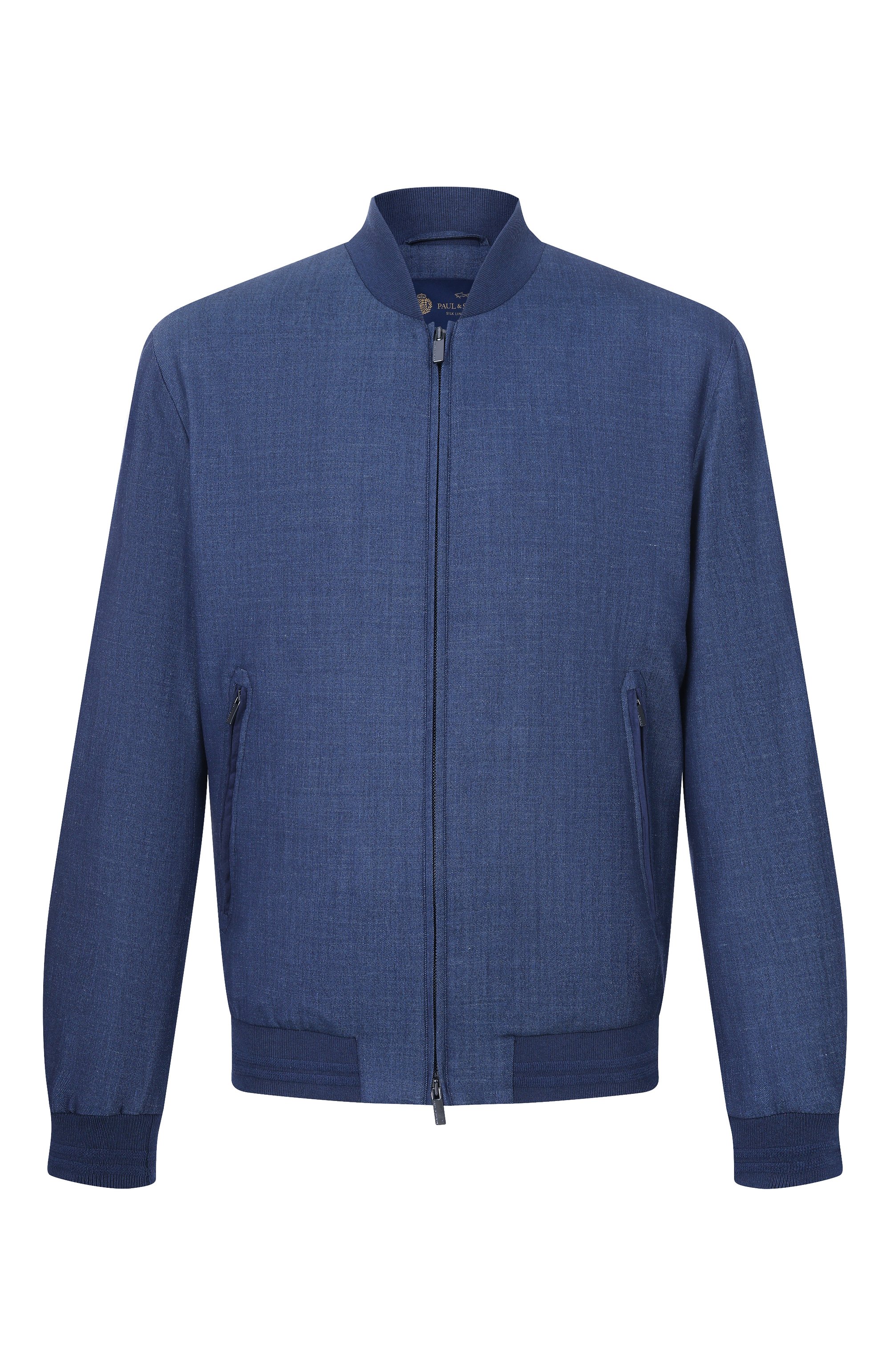 Бомбер из шерсти и шелка PAUL&SHARK, арт. 26412200_001, фото 1