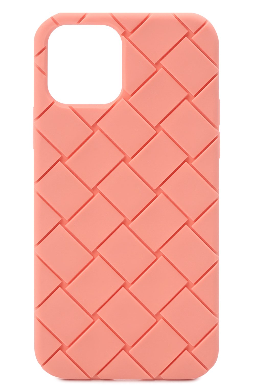 Чехол для iphone 12 pro max BOTTEGA VENETA персикового цвета по цене 14950 руб., арт. 670185/V0EY0, фото 1 Чехол для iphone 12 pro max BOTTEGA VENETA, арт. 670185/V0EY0, фото 1