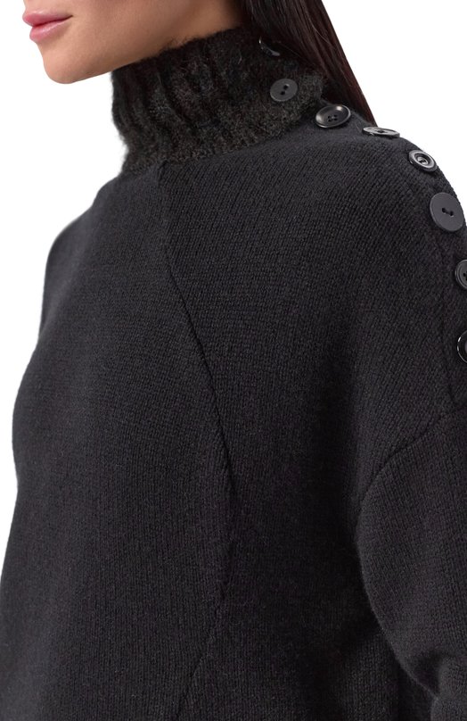 Свитер из кашемира и шерсти Undercover UC2E1905 Чёрный  UC2E1905 Фото 5
