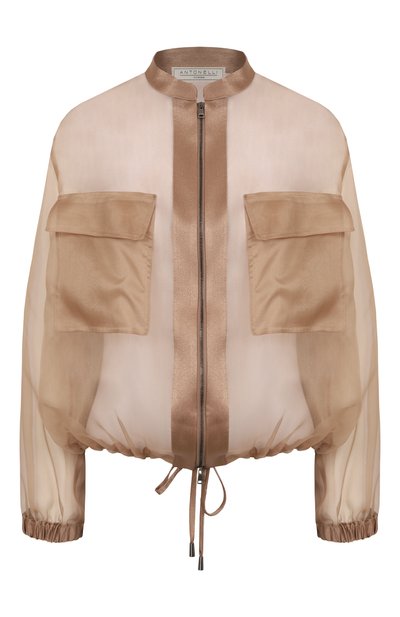 Женский шелковый бомбер ANTONELLI FIRENZE, арт. N3658/256