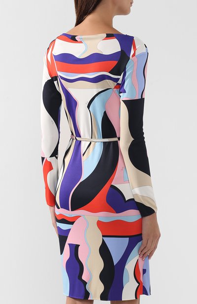 Платье из смеси вискозы и шелка EMILIO PUCCI, арт. 9RJH43/9R747, фото 4