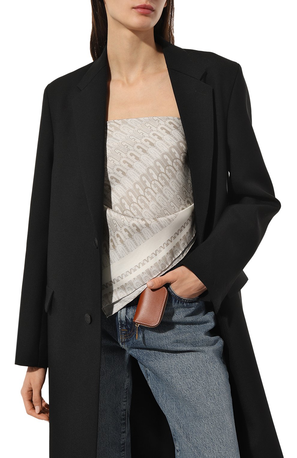 Шелковый платок tortona FURLA, арт. WT00021/BX2509, фото 3