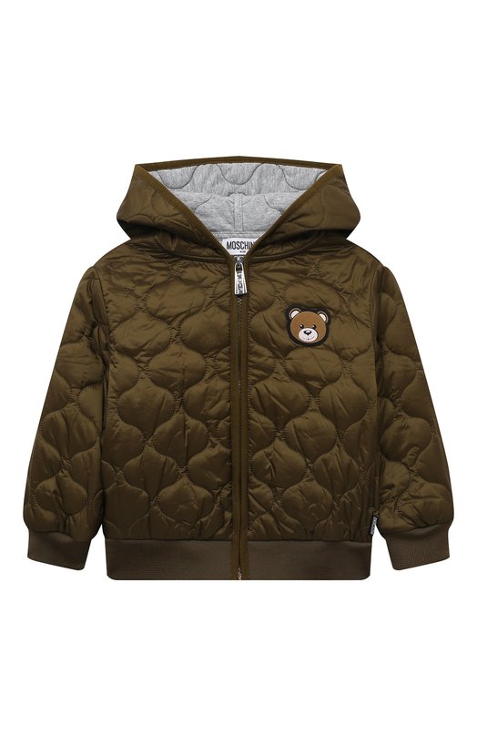 

Стеганая куртка Moschino, Хаки