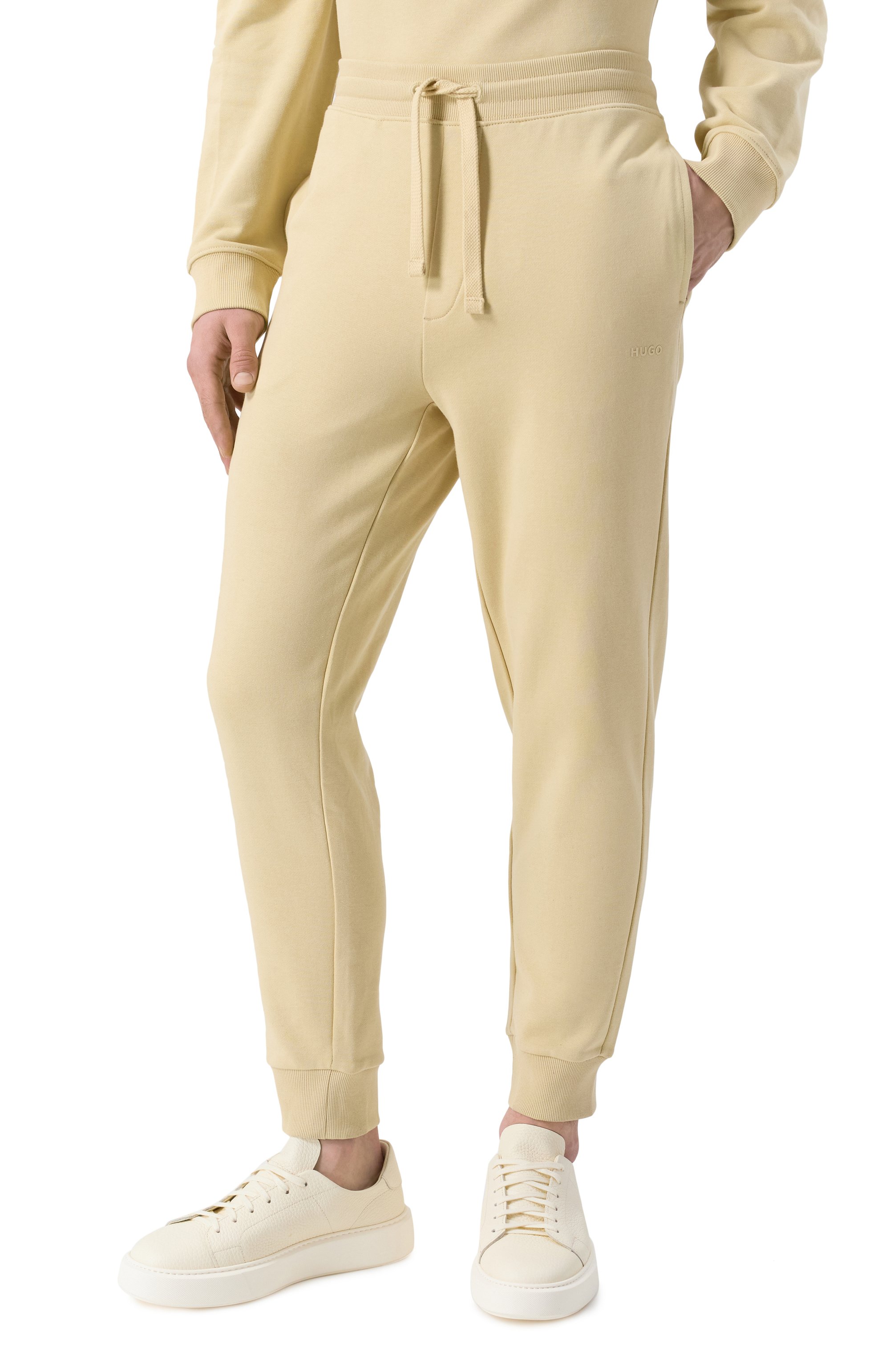 Хлопковые джоггеры HUGO, арт. 50489617, фото 3